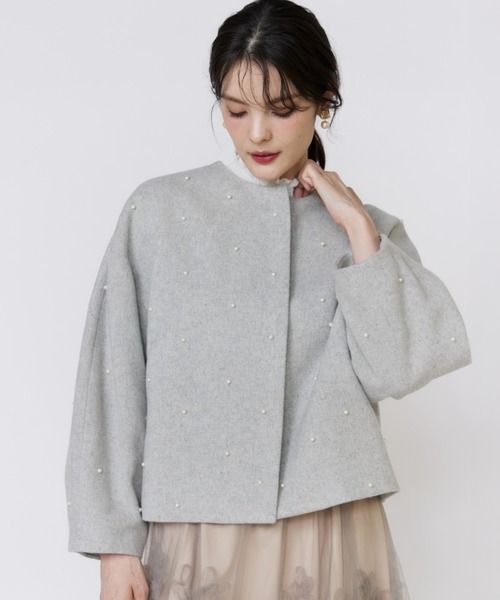 Maglie le cassetto（マーリエ ル カセット） ノーカラーコート コート