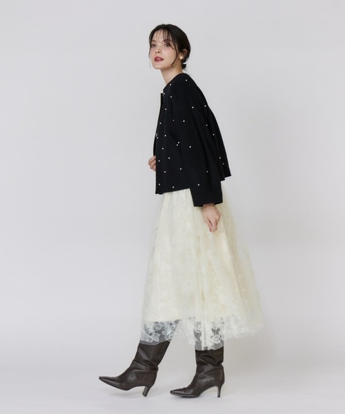 Maglie le cassetto（マーリエ ル カセット） ノーカラーコート コート