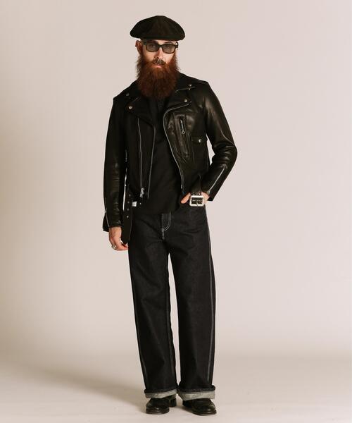 ヴ*す様 schott 革ジャンS Schott N.Y.C（ショット） 革ジャン ライダース Schott/ショット/568US