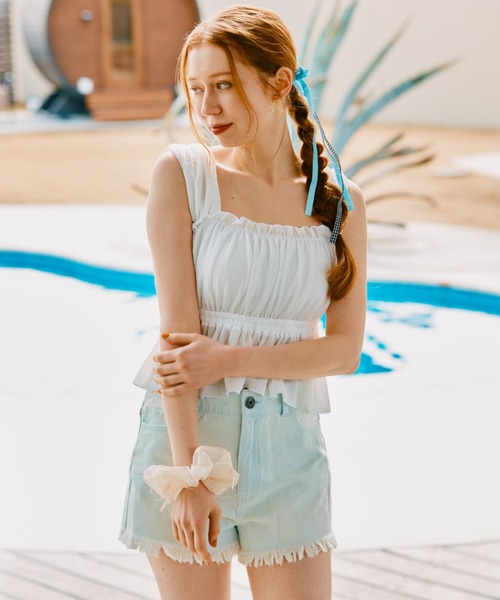 San-ai Resort 三愛水着楽園 ビーチデニム S・M・L「San-ai Resort