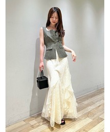 SNIDEL スカート フリルレーススカート : ZOZOTOWN Yahoo!店