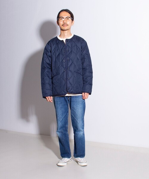 TAION（タイオン） ダウンジャケット L ブラック メンズ : ZOZOTOWN