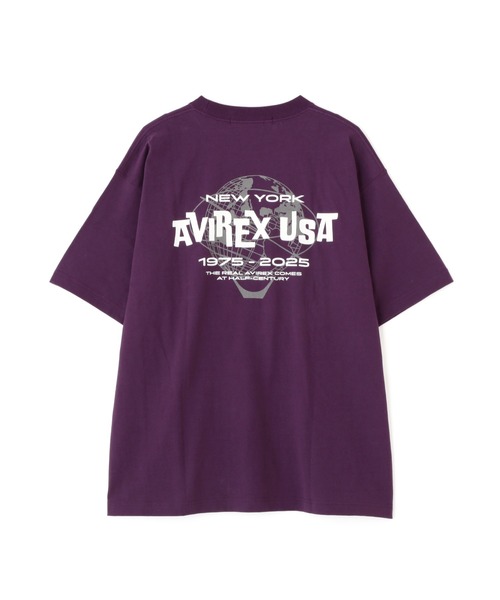AVIREX アヴィレックス USA S/S TEE 半袖Tシャツ AVIREX tシャツ USA T-SHIRT / ロゴ 半袖Tシャツ アヴィレックス