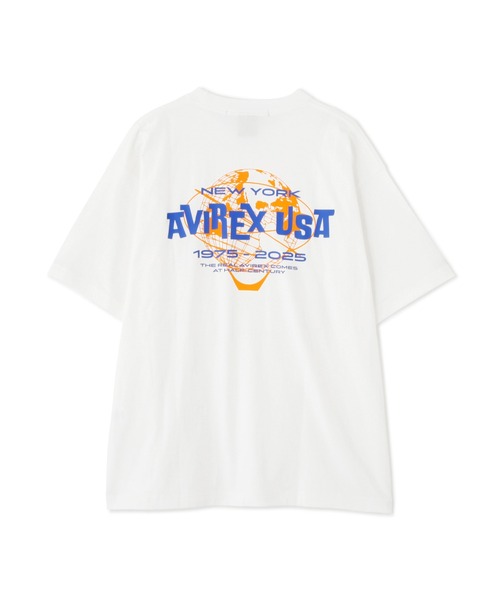 AVIREX アヴィレックス USA S/S TEE 半袖Tシャツ AVIREX tシャツ USA T-SHIRT / ロゴ 半袖Tシャツ アヴィレックス