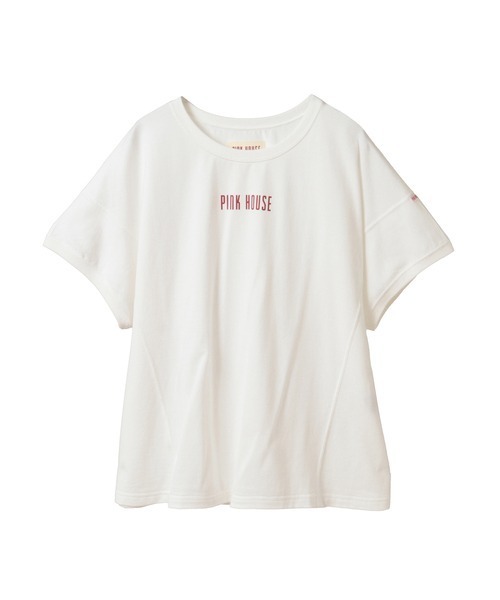 tシャツ ロゴカットソー レディース