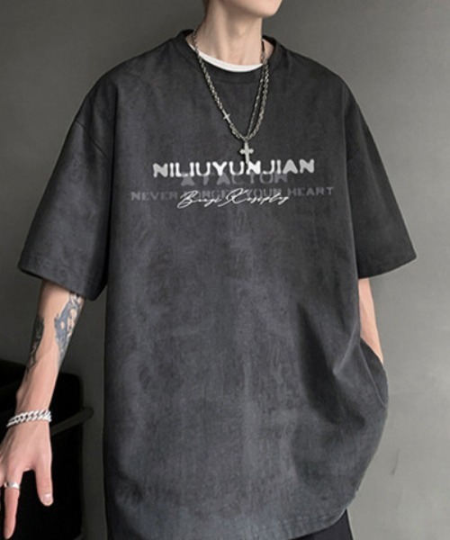 【Aelfric Eden】 タイダイレター刺繍Tシャツ☆送料間税込 Amazon.com: AELFRIC EDEN: New Arrival