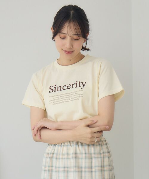 RETROGIRL（レトロガール） tシャツ メッセージロゴチビTEE レディース