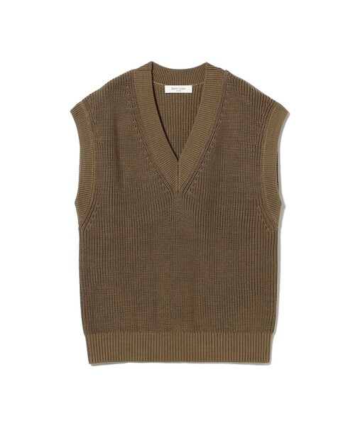 ベスト ジレ D CTN AZE VEST レディース