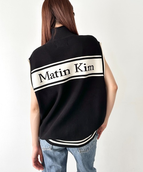 専用　MATIN KIM ニットベスト matin kim マーティンキム ニットベスト - メルカリ