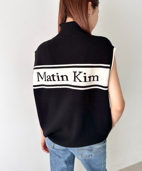 専用　MATIN KIM ニットベスト matin kim マーティンキム ニットベスト - メルカリ