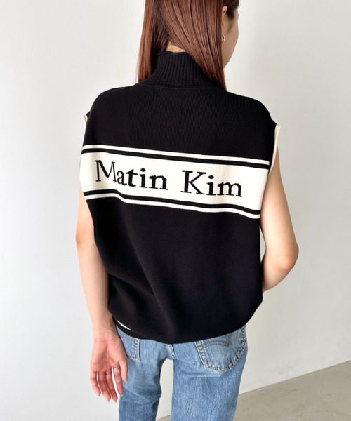 matin kim ニット ベスト S Amazon | マーティンキム Matin kim ニットベスト Sサイズ