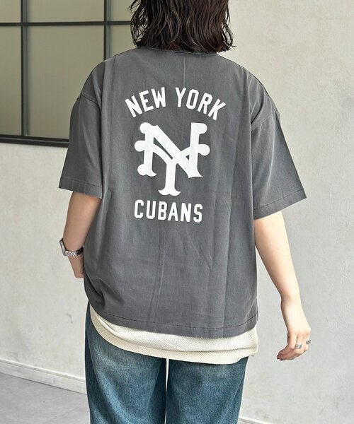 tシャツ 「Negro League」バックロゴT レディース メンズ