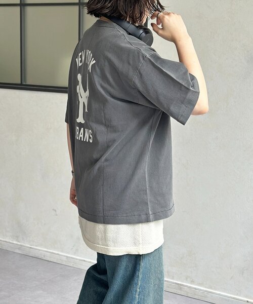 tシャツ 「Negro League」バックロゴT レディース メンズ