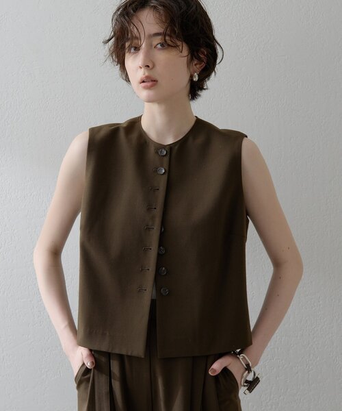 【THE PAUSE】コンパクトジレ ウィムガゼット Whim Gazette 【THE PAUSE】トロコンパクトジレ