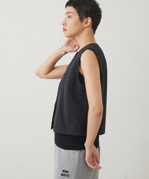 【THE PAUSE】コンパクトジレ ウィムガゼット Whim Gazette 【THE PAUSE】トロコンパクトジレ