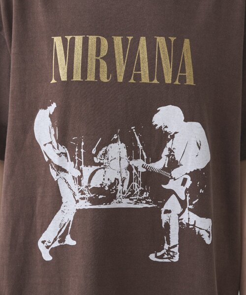 ラスト一点！【新品】 NIRVANA デザインTシャツ M タイ購入 GOOD ROCK SPEED tシャツ 「別注」NIRVANA NEVERMIND フォト