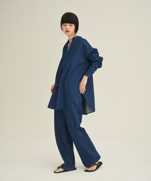 ENOF デニム ENOF（イナフ）の「expandable denim pants（デニムパンツ