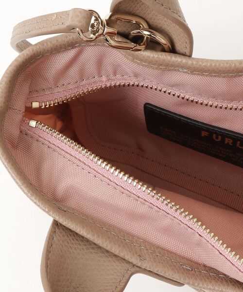 FURLA 2wayショルダーバッグ ピンクベージュ 中古 フルラ ハンド ショルダー 2WAY バッグ FURLA ピンク