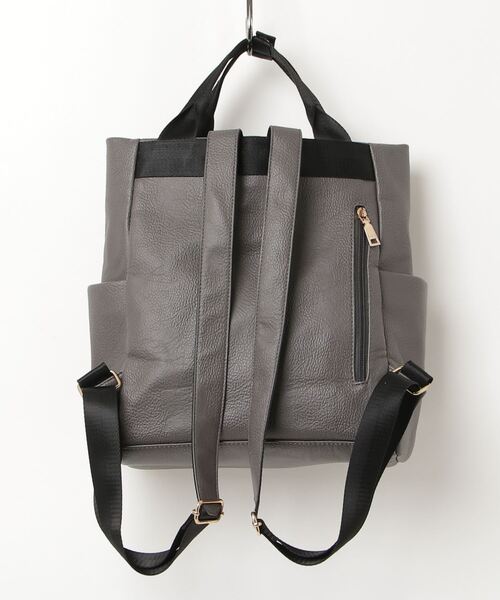 「GUSCIO」 2WAYバッグ FREE グレー レディース_画像2