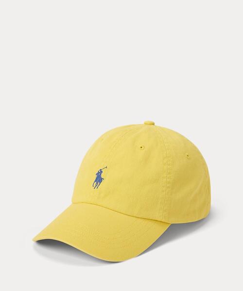 POLO RALPH LAUREN キャップ 帽子 コットン チノ ボール メンズ