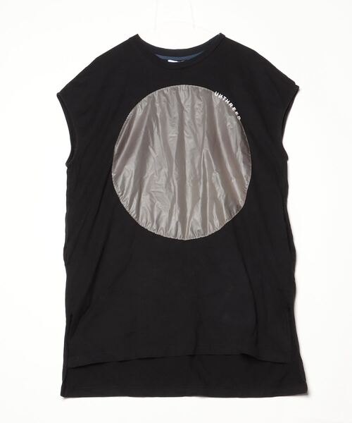 UN3D. / 半袖カットソー/--/--/522130400101-02// UN3D.（アンスリード） 半袖カットソー FREE ブラック レディース