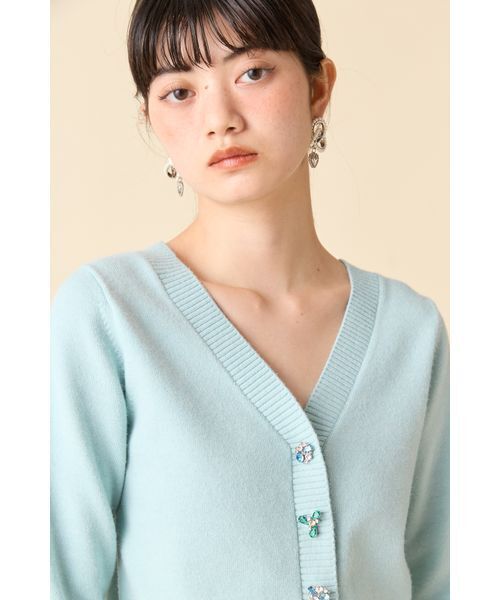 LILY BROWN（リリーブラウン） カーディガン 「L.B CANDY STOCK」袖