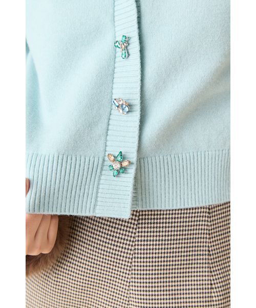 LILY BROWN（リリーブラウン） カーディガン 「L.B CANDY STOCK」袖