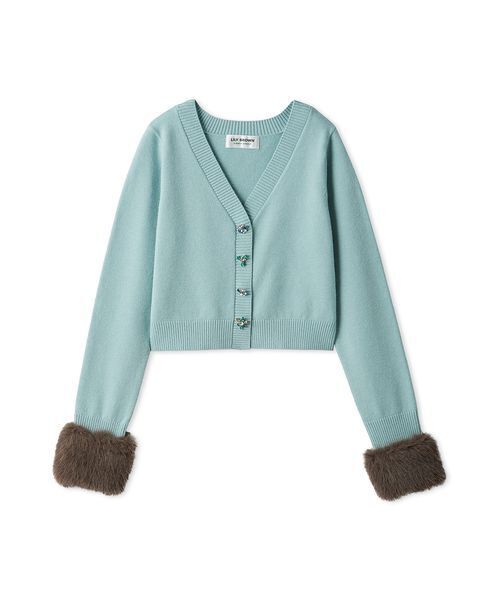 LILY BROWN（リリーブラウン） カーディガン 「L.B CANDY STOCK」袖