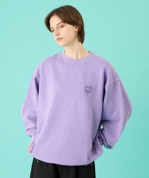ONCILY（オンシェリー） トレーナー スウェット 26SS HEART LOGO DRAW