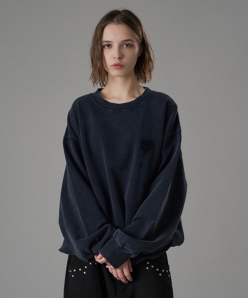 ONCILY（オンシェリー） トレーナー スウェット 25AW HEART LOGO DRAW