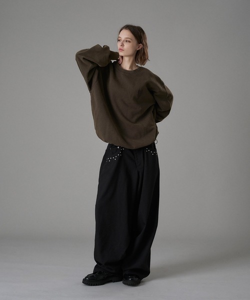 ONCILY（オンシェリー） トレーナー スウェット 25AW HEART LOGO DRAW