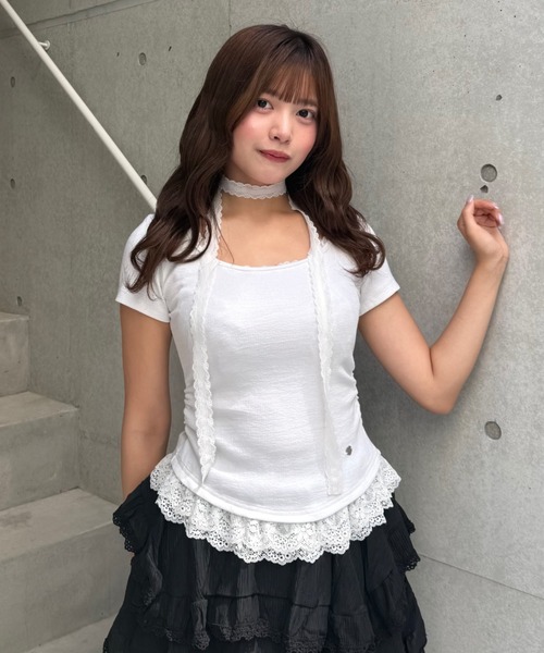 Lae スカート ティアードランダムフリルスカート : ZOZOTOWN Yahoo!店