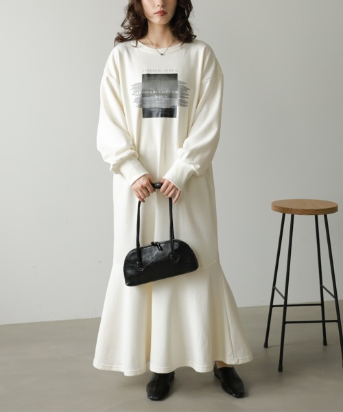 BAB（バブ） ワンピース 「選べるサイズ展開」前後2WAYホックプリント