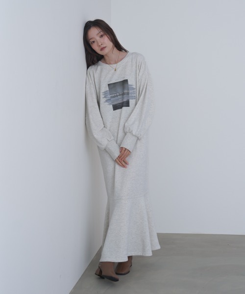 BAB（バブ） ワンピース 「選べるサイズ展開」前後2WAYホックプリント