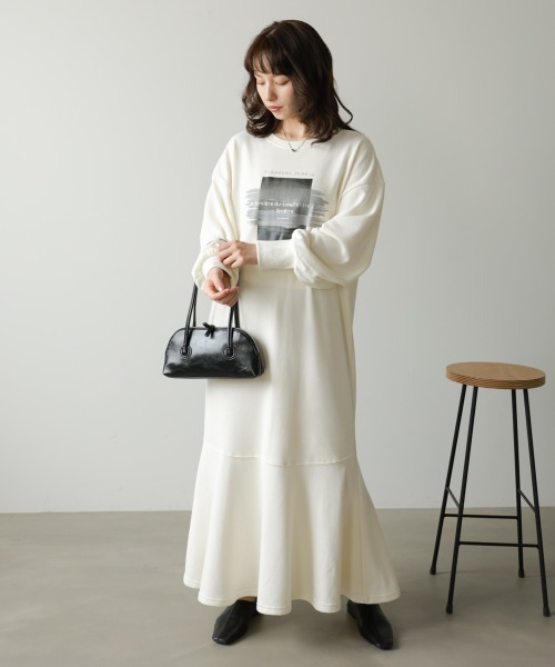 BAB（バブ） ワンピース 「選べるサイズ展開」前後2WAYホックプリント