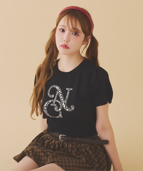 未使用級 グッチ ハイネック オールインワン ドレス ニット 黒 現行30万 S-LL/体型カバー】ふわふわMIXハイネックニット（ニット