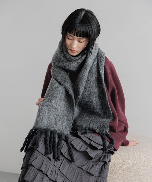 LOWRYS FARM（ローリーズファーム） ストール マフラー フトフリンジ