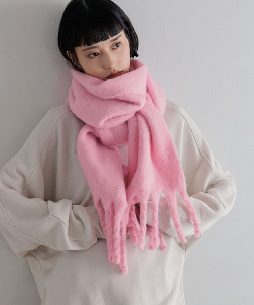 LOWRYS FARM（ローリーズファーム） ストール マフラー フトフリンジ