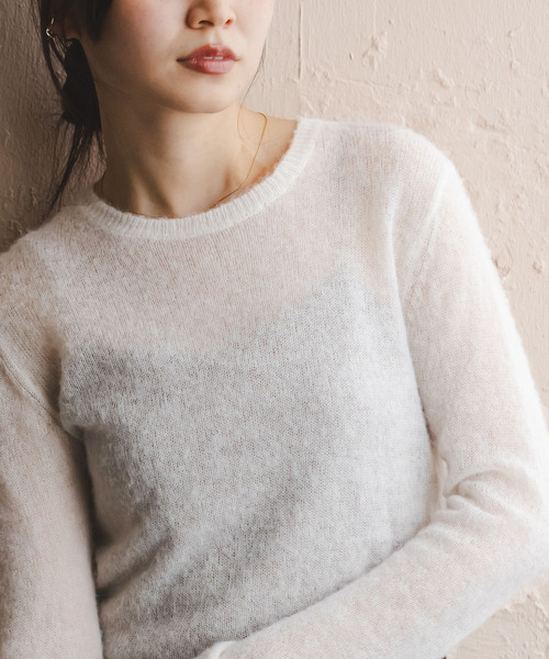 NOBLE（ノーブル） ニット セーター 「WEB限定追加」ファインアルパカ