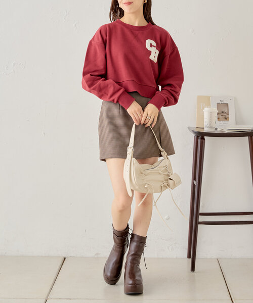 Chico（チコ） スウェットカットソー FREE グレー レディース