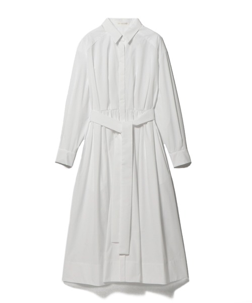 ESTNATION（エストネーション） シャツワンピース 36 オフホワイト