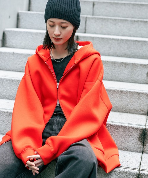 LAKOLE（ラコレ） パーカー ダンボールジップパーカー / 588558