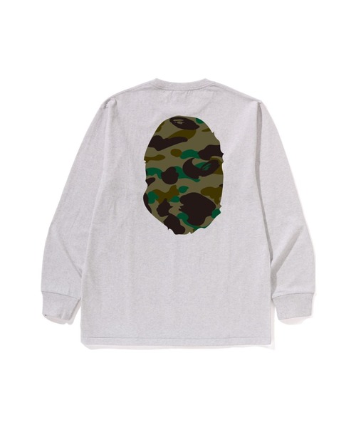 A BATHING APE（アベイシングエイプ） 長袖Tシャツ LARGE ブラウン