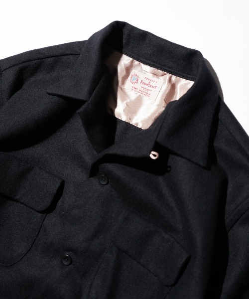 TOWNCRAFT（タウンクラフト） シャツ 50S W-FLAP LOOPCOLLAR SHIRT