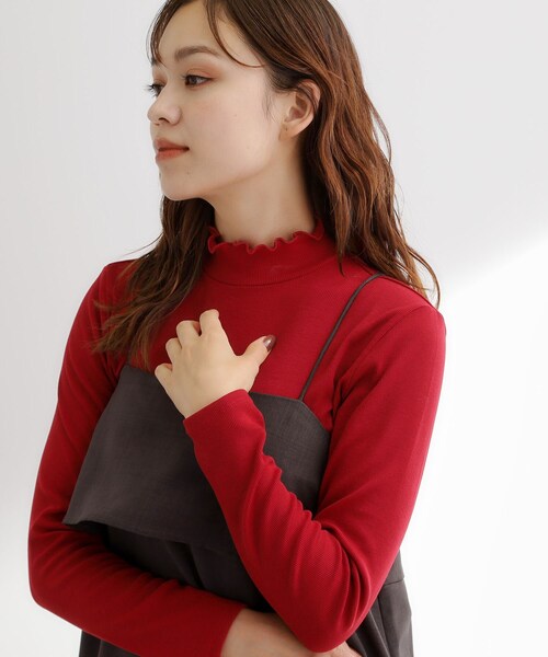 シアタープロダクツ ローズレース・テレコタートルネック Ｔシャツ シアタープロダクツ ローズレース・テレコタートルネック Tシャツ