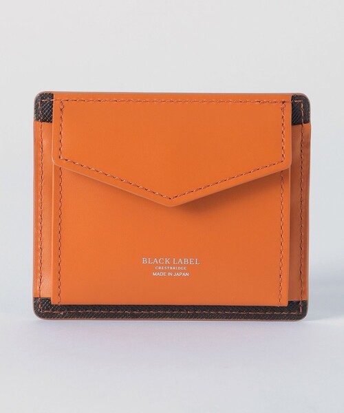 BLACK LABEL CRESTBRIDGE レザーチェックミニウォレット ブラックレーベルクレストブリッジ BLACK LABEL CRESTBRIDGE