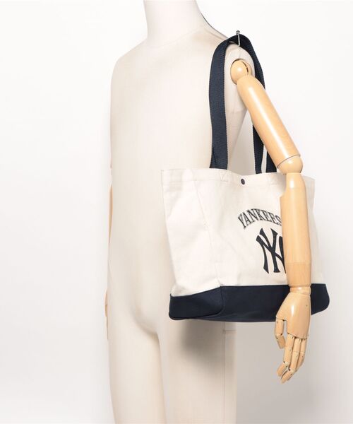 ポロラルフローレン ニューヨークヤンキース MLB トートバッグ 新品未使用 MLB トートバッグ 「日本未入荷」MLB KOREA ヴィンテージ レタリング