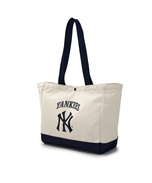 MLB トートバッグ 「日本未入荷」MLB KOREA ヴィンテージ レタリング 