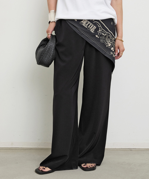 セイヒンゾメ完売パンツ38ブラック美品 Deuxieme Classe セイヒンゾメ  