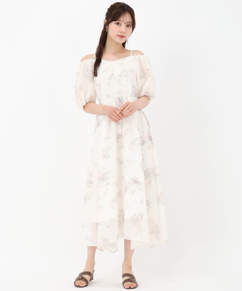 「31 Sons de mode」 半袖ワンピース S サックスブルー レディース_画像8